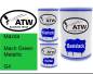 Preview: Mazda, Mach Green Metallic, G4: 500ml Lackdose + 500ml Klarlack + 250ml Härter - Set, von ATW Autoteile West.